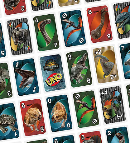 UNO Kortspil - Jurassic World Rebirth