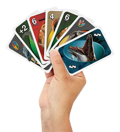 UNO Kortspil - Jurassic World Rebirth