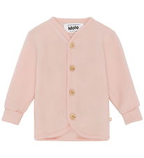 Molo Cardigan - Uldfleece - Umber - Wild Rose