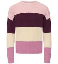 Kids Only Bluse - Strik - Noos - KogSandy - Mauve Wine