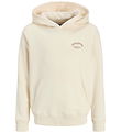 Jack & Jones Kapuzenpullover - JjeBrandes - Antique White