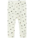 Name It Leggings - Uld - Rib - Noos - NbmWang - Snow White/Small