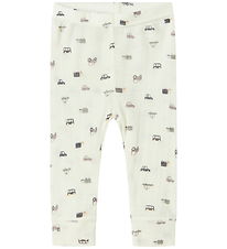 Name It Leggings - Uld - Rib - Noos - NbmWang - Snow White/Small