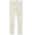 Name It Leggings - Uld - Noos - NmfWang - Snow White/Small flowe