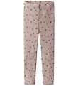 Name It Leggings - Uld - Noos - nmfWang - Shadow Gray/Small flow