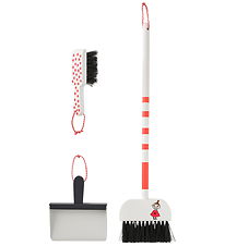 Kids Concept Rengøringssæt - 60 cm - Hvid/Rød m. Mumitrolde
