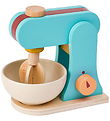Kids Concept Mixer - Wood - 17 cm - Blue