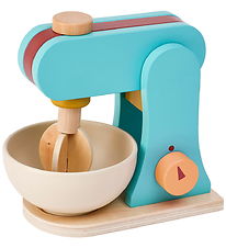 Kids Concept Røremaskine - Træ - 17 cm - Blå