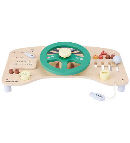 Kids Concept Aktivitetstavle - Træ - Bil