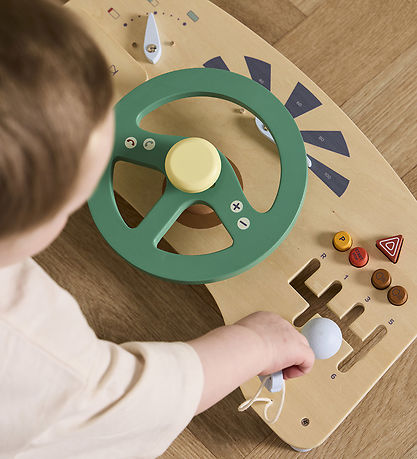 Kids Concept Aktivitetstavle - Træ - Bil