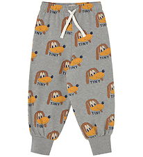 Tiny Cottons Sweatpants - Dogs - Gråmeleret
