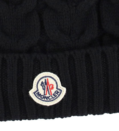Moncler Hue - Uld - Sort
