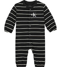 Calvin Klein Heldragt - Sweat - Monogram - Ck Black/Whitecap Gra