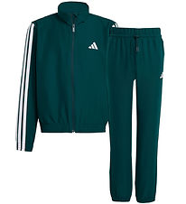 adidas Performance Træningssæt - Aurora Ivy/Hvid