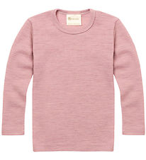 Engel Blouse - Wool - Rosewood Melange