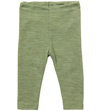 Engel Leggings - Wool - Sage Green Melange