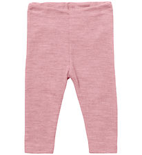 Engel Leggings - Wool - Rosewood Melange