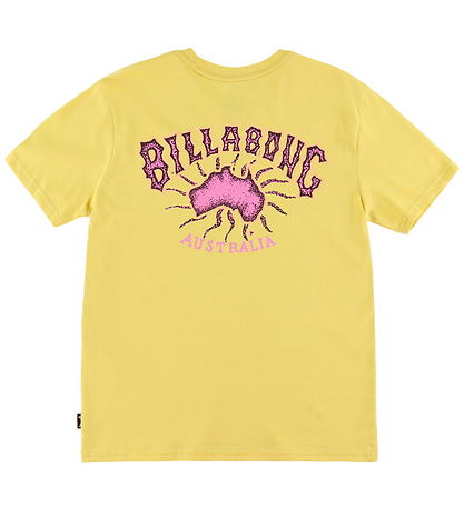 Billabong T-shirt - Origin - Misted Yellow m. Print