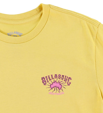 Billabong T-shirt - Origin - Misted Yellow m. Print