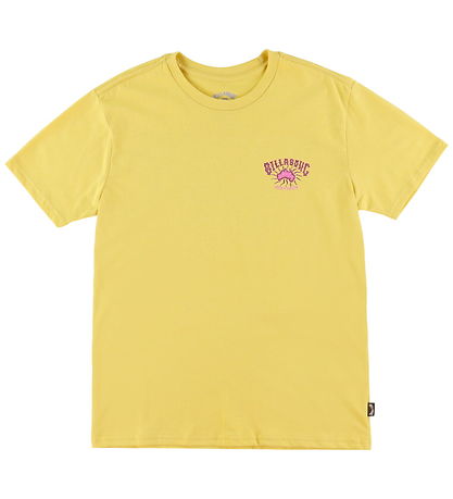 Billabong T-shirt - Origin - Misted Yellow m. Print