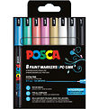 Posca Filzstifte - PC-1 m - 8 st. - Metallic Farben