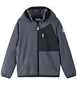 Reima Softshell Jacket w. Fleece - Mukana - Grey/Black