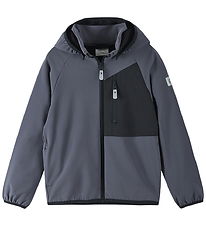 Reima Softshelljakke m. Fleece - Mukana - Grå/Sort