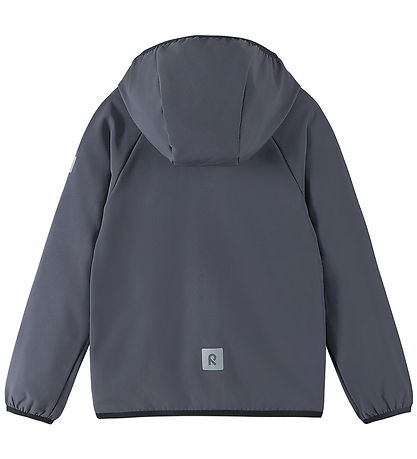 Reima Softshelljakke m. Fleece - Mukana - Grå/Sort