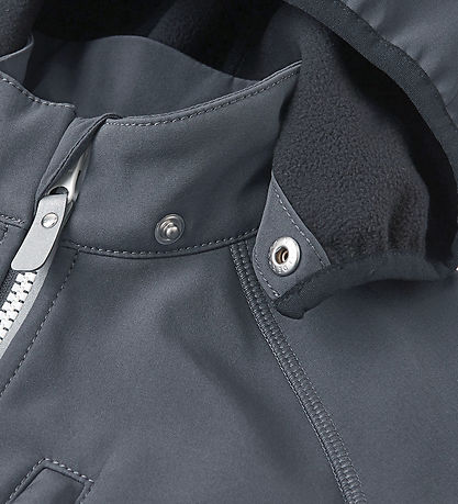 Reima Softshell Jacket w. Fleece - Vantti - Grey