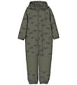 Name It Softshelldragt m. Fleece - Noos - NmmAlfa08 - Dusty Oliv