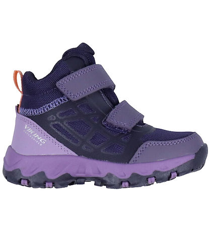 Viking Støvler - Track Mid WP 2V - Aubergine/Lilac