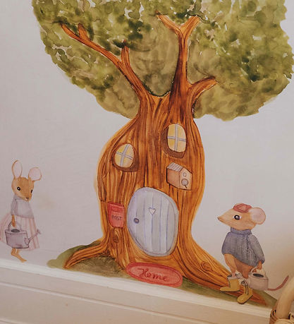 Thats Mine Wallstickers - The Secret treehouse - Multi