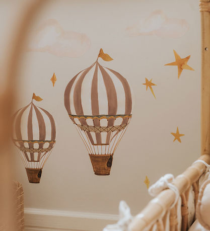 Thats Mine Wallstickers - Dreamy balloons - Brun