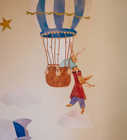 Thats Mine Wallstickers - Flying adventures - Multi