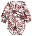 Müsli Romper l/s - Bliss - Nachtegaal/Wortel/Nostalgie Rose