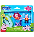 Gurli Gris Legetøjsfigurer - 4 stk. - Peppa & Evie's Park Fun