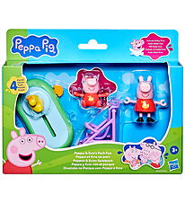Gurli Gris Legetøjsfigurer - 4 stk. - Peppa & Evie's Park Fun