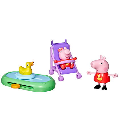 Gurli Gris Legetøjsfigurer - 4 stk. - Peppa & Evie's Park Fun