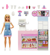 Barbie Legesæt - Kaffebutik m. Tilbehør