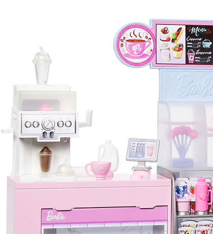 Barbie Legesæt - Kaffebutik m. Tilbehør