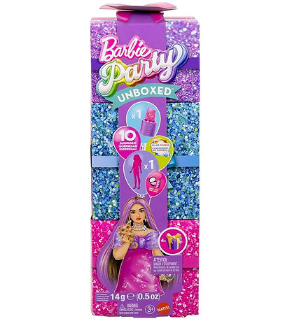 Barbie Dukke - Party Unboxed Pink Curvy Doll