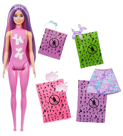 Barbie Dukke - 30 cm - Color Reveal Balloon Animals - Assorteret