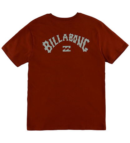 Billabong T-Shirt - Arch Wave - Brick m. Print