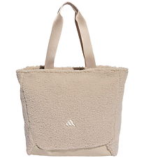 adidas Performance Shopper -Teddyfleece - Beige/Chalk White