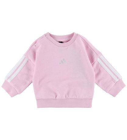 adidas Performance Sweatsæt - 240 - Clear Pink/Hvid