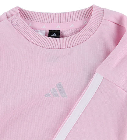 adidas Performance Sweatsæt - 240 - Clear Pink/Hvid