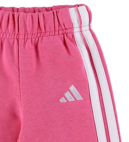 adidas Performance Sweatsæt - 240 - Clear Pink/Hvid