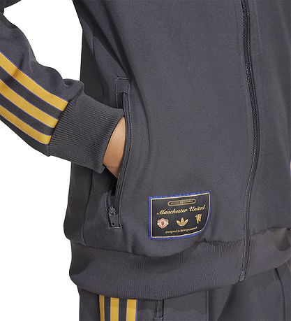 adidas Originals Cardigan - Manchester United - Utility Black