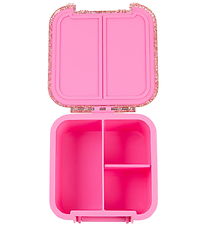 MontiiCo Snackboks m. 3 rum - Bento Two - 500 ml - Floss Glitter