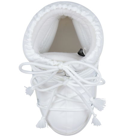 Moon Boot Vinterstøvler - Icon Low Nylon - Hvid Mono
